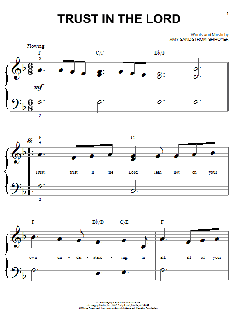 Trust In The Lord von Amy Sandtrom-Shroyer (Download) 