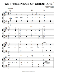 We Three Kings Of Orient Are von John Henry Hopkins (Download) 