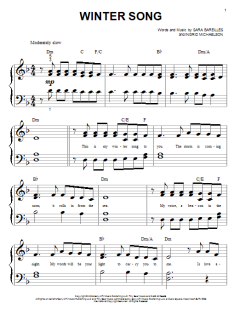 Winter Song von Sara Bareilles (Download) 