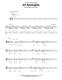 All Apologies von Nirvana (Download) 