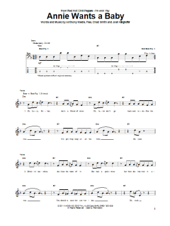 Annie Wants A Baby von Red Hot Chili Peppers (Download) 