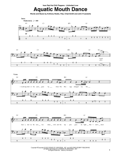 Aquatic Mouth Dance von Red Hot Chili Peppers (Download) 