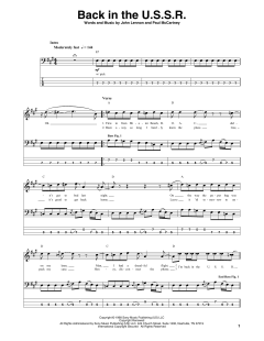 Back In The U.S.S.R. von The Beatles (Download) 