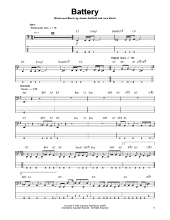 Battery von Metallica (Download) 