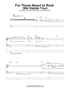 For Those About To Rock von Brian Johnson (Download) 