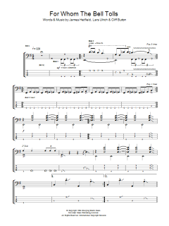 For Whom The Bell Tolls von Metallica (Download) 