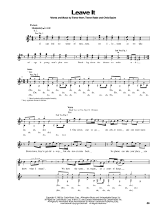 Leave It von Yes (Download) 