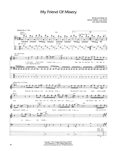 My Friend Of Misery von Metallica (Download) 
