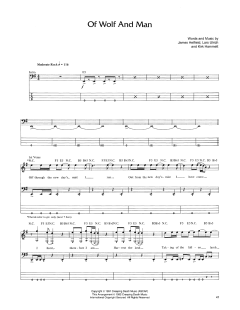 Of Wolf And Man von Metallica (Download) 