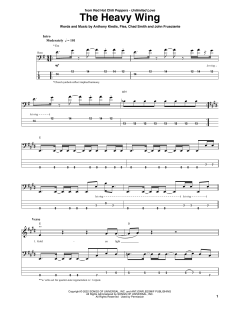 The Heavy Wing von Red Hot Chili Peppers (Download) 