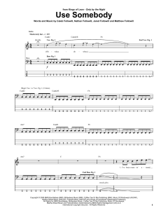 Use Somebody von Kings Of Leon (Download) 