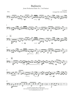 Badinerie von Canadian Brass Quintet (Download) 