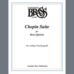 Chopin Suite - Full Score von Canadian Brass Quintet (Download) 