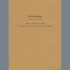 October - Full Score von Eric Whitacre (Download) 