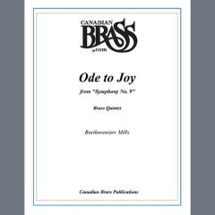 Ode to Joy - Full Score von Canadian Brass Quintet (Download) 