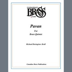 Pavan - Bb Trumpet 1 von Canadian Brass Quintet (Download) 