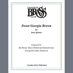 Sweet Georgia Brown - Bb Trumpet 2 von Canadian Brass Quintet (Download) 