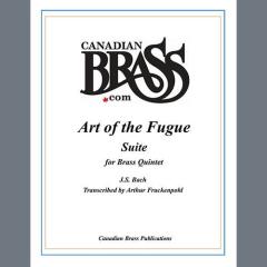 The Art of the Fugue Suite - Bb Trumpet 1 von Canadian Brass Quintet (Download) 