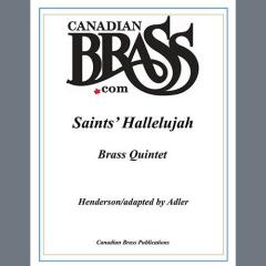 The Saints' Hallelujah (Intermediate) - F Horn von Canadian Brass Quintet (Download) 