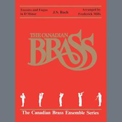 Toccata and Fugue in D Minor - Trombone 1 von Canadian Brass Quintet (Download) 