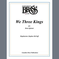 We Three Kings - Full Score von Canadian Brass Quintet (Download) 