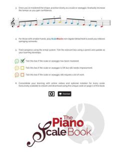 The Piano Scale Book - Manual von Ben Andrew 