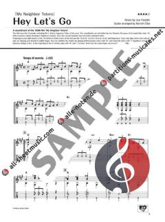 Studio Ghibli songs for Solo Guitar 1 