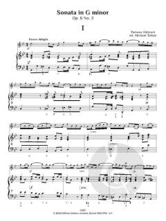 Trattenimenti armonici per camera - 12 Sonatas, op. 6 No. 1-4, Vol. 1 von Tomaso Giovanni Albinoni 