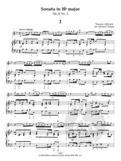 Trattenimenti armonici per camera - 12 Sonatas, op. 6 No. 1-4, Vol. 1 von Tomaso Giovanni Albinoni 