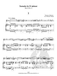Trattenimenti armonici per camera - 12 Sonatas, op. 6 No. 1-4, Vol. 1 von Tomaso Giovanni Albinoni 