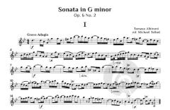 Trattenimenti armonici per camera - 12 Sonatas, op. 6 No. 1-4, Vol. 1 von Tomaso Giovanni Albinoni 