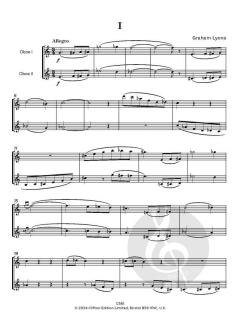Sonata for 2 Oboes von Graham Lyons 