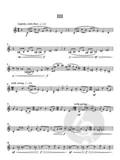 Sonatina for Clarinet Solo von Duncan Opie 