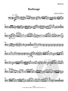 Badinage for Flute, Oboe and Bassoon von Jeffery Wilson 