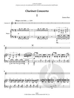 Concerto for Clarinet von James Rae 