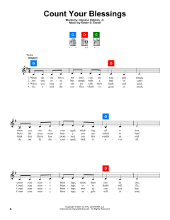 Count Your Blessings von Edwin O. Excell (Download) 