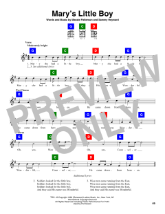 Mary's Little Boy von Travis Perry (Download) 