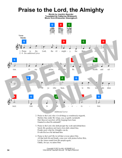 Praise To The Lord, The Almighty von Joachim Neander (Download) 