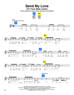 Send My Love von Adele (Download) 