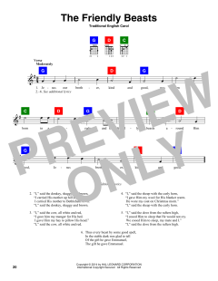 The Friendly Beasts von Travis Perry (Download) 