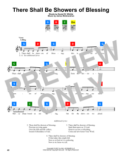 There Shall Be Showers Of Blessing von Daniel W. Whittle (Download) 