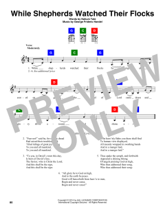 While Shepherds Watched Their Flocks von Travis Perry (Download) 