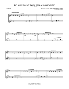 Do You Want To Build A Snowman? von Robert Lopez (Download) 
