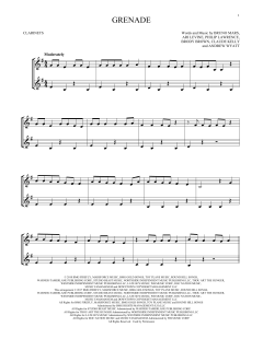 Grenade von Bruno Mars (Download) 