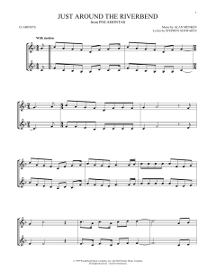 Just Around The Riverbend von Alan Menken (Download) 