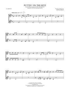 Puttin' On The Ritz von Irving Berlin (Download) 