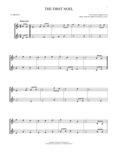 The First Noel von W. Sandys' Christmas Carols (Download) 