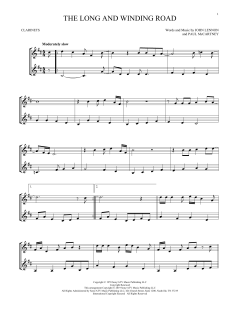 The Long And Winding Road von The Beatles (Download) 