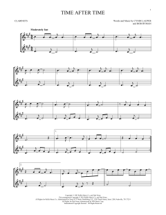 Time After Time von Cyndi Lauper (Download) 