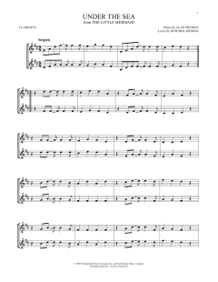 Under The Sea von Alan Menken (Download) 